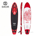 Neues Design Chinese Factory Drop Shipping 10.6 &#39;Stand Board Custom Sup aufblasbare Paddel -Board -Set